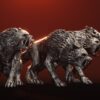 Zombie Direwolves - x4
