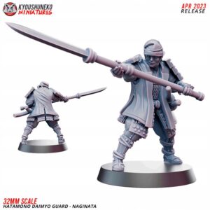 8075f55af00e6b3ba631231882974cdb.jpg Hatamono Daimyo Guard - Naginata - Minifaktura