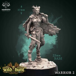 Sylvoth Warrior 2 - Mammoth Factory - Druk 3D