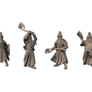 Gwyrdgalas Warriors Axe And Shield - x4