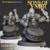Dwarf Huscarls - Command 3x