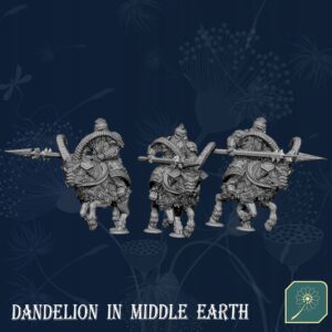 Dwarfs Ram Riders x5 - DIME - Minifaktura