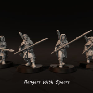 Rangers With Spears - x4