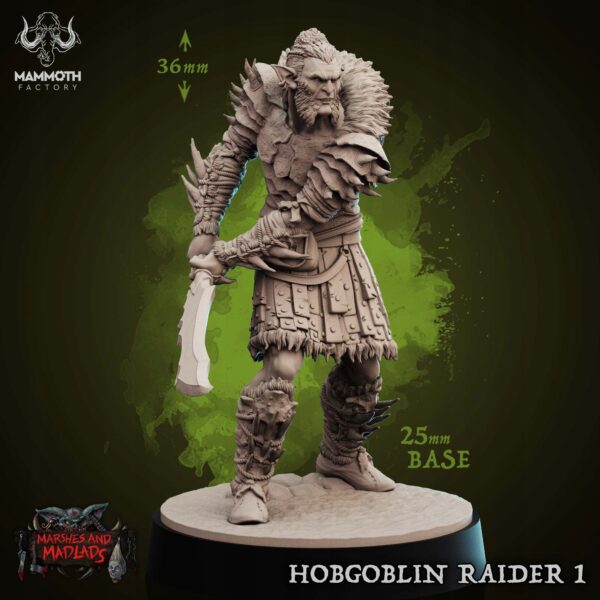 81f64bfa29fce88b1002d9ed6589d796.jpg Hobgoblin Raider 1 - Mammoth Factory - Minifaktura