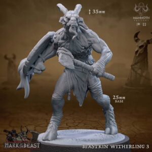 Beastkin Witherling #3 - Mammoth Factory - Druk 3D