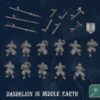 Dwarfs Warriors Swordmen x 6 - DIME - Minifaktura