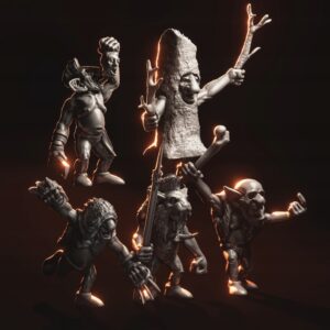 Goblin Headhunters x5 - SC - Minifaktura
