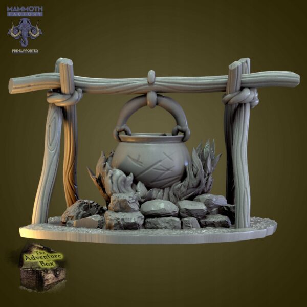 845bbe25960ef31abd54e67e7cfb5ca5.jpg Roaring Campfire - Mammoth Factory - Druk 3D