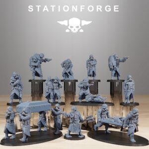 GrimGuard Casualties - Station Forge - Druk 3D