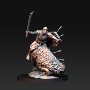 Dead Warg Rider - x1