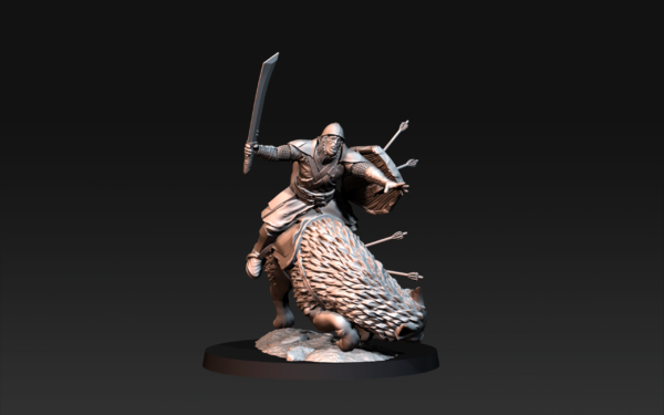 Dead Warg Rider - x1