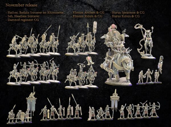 Damned regiment CG - Lost Kingdom - Minifaktura