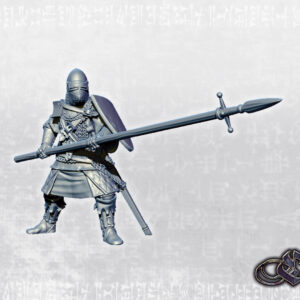 Frontier Knight on foot - Minifaktura - Druk 3D