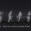 85e9829b20cfcc15528e12929a080bbb.jpg 14th Century Scottish Archers - XIVw. Szkoccy Łucznicy - Zestaw x4