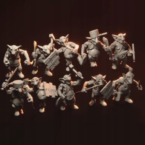 Gnoblin Fighters x10 - SC - Minifaktura