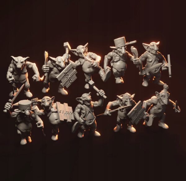 Gnoblin Fighters x10 - SC - Minifaktura