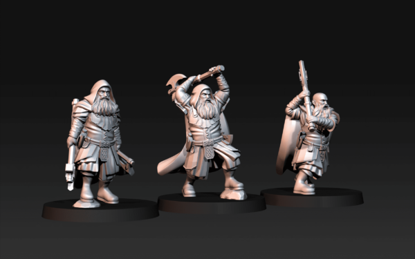 Kalak Dwarves Explorers 6x Zestaw - Zwiadowcy
