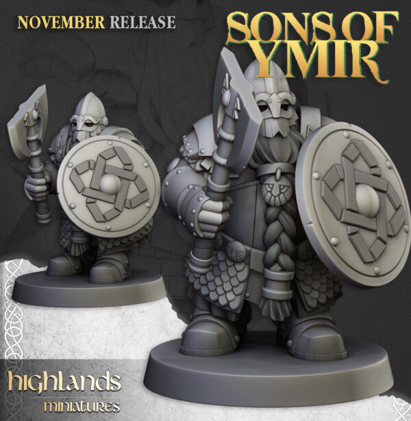 Dwarf Huscarls - 6 Póz