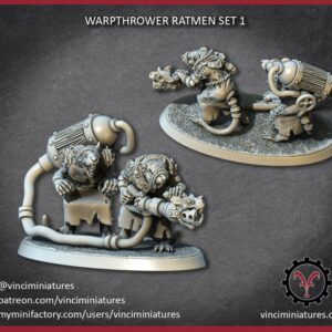 86d901c57ecb4482e99f1c76fcf00905.jpg Warpthrower Ratmen #3 - Vinciminiatures - Druk 3D