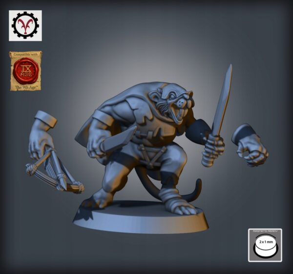 Shadow Assassin - 10 szt. - Vinciminiatures