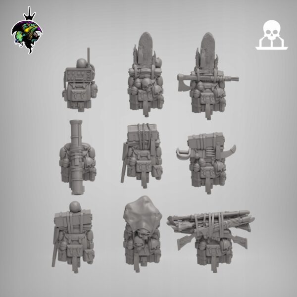 Mercenaries and Militia STL Sci-Fi Expansion