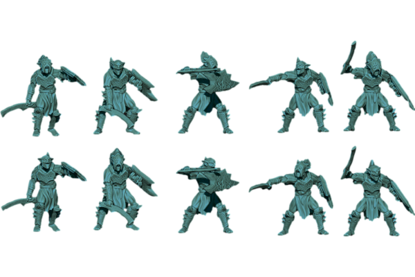 Goblin with Sword an Shields - x1