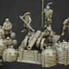 Sunland Artillery Crew - Załoga Artyleryjska - Warhammer