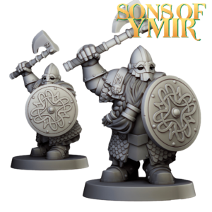 Dwarf Huscarls - 6 Póz