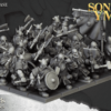 87d6ebc900f404cb2f9a57a094d3c55f.png Dwarfs Warriors + CMD - Wojownicy 17x + 3x CMD - Topór/Tarcza