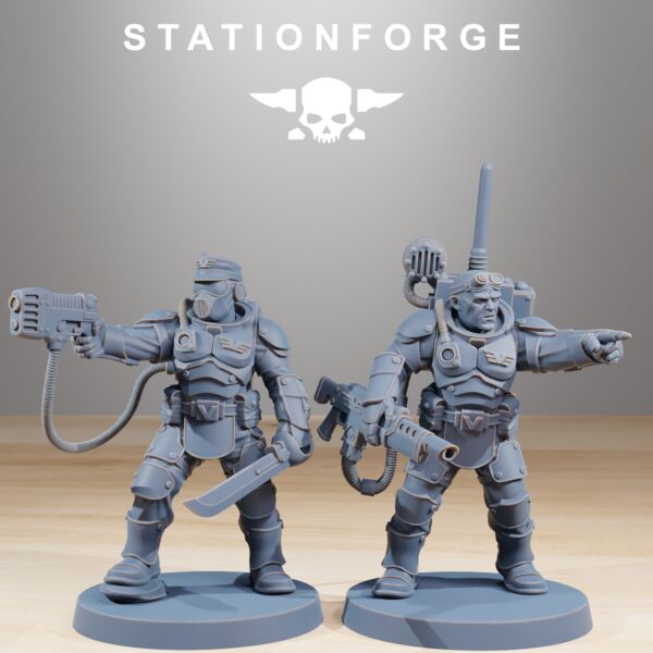 Vaskar Commandos - Station Forge - Minifaktura