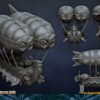 Grudge Buster Sky Dragon - DL Miniatures - Druk 3D