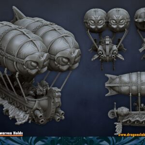 Grudge Buster Sky Dragon - DL Miniatures - Druk 3D