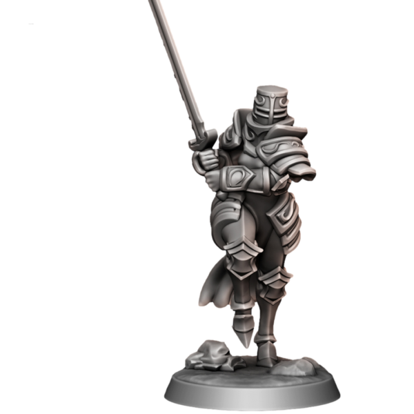 Female Knight 07 - Running