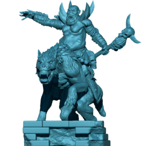Orc Shaman Mounted