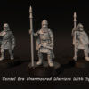 Vendel Era Unarmoured Warriors With Spears - x10