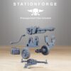 GrimGuard Battle Weapons - Station Forge - Druk 3D