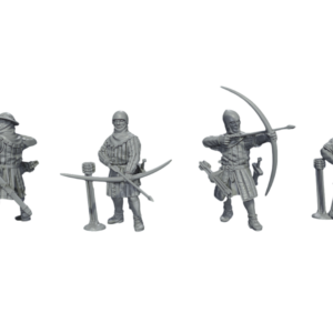 English Longbowmen - Angielscy Łucznicy - Medbury Miniatures