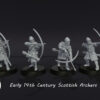 14th Century Scottish Archers - XIVw. Szkoccy Łucznicy - Pojedyncza
