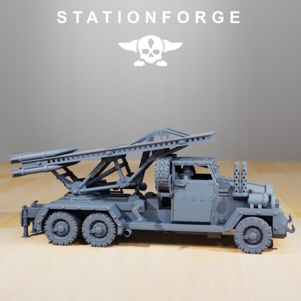 8a56052aa9e57afb3e3293b84fea54c7.jpg GrimGuard - SF-31J Artillery Truck - Station Forge