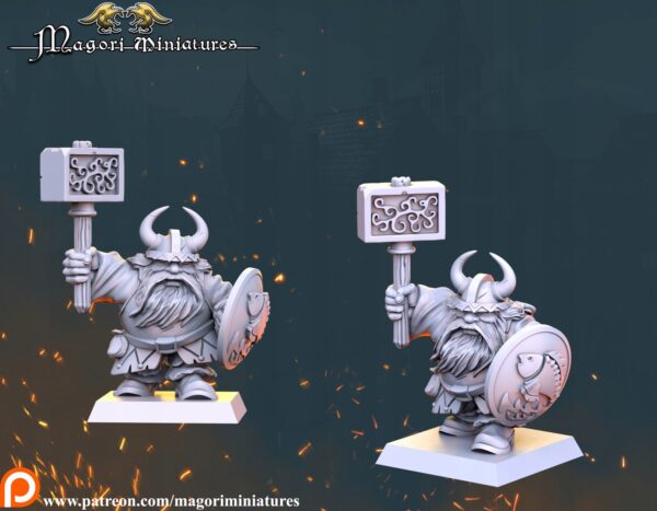 Dwarven Treasure Hunters - Magori Miniatures