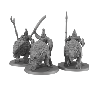 Hobgoblins Riding Worgs - Monstrous Encounters