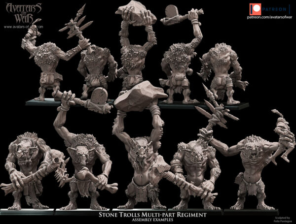 Stone Trolls - x1