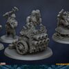 Organ Gun - DLM - Dwarven Holds - Druk 3D