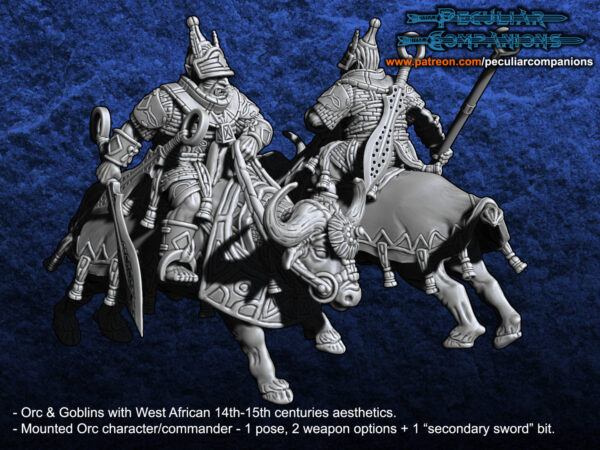 Orc Mounted Commander - x1