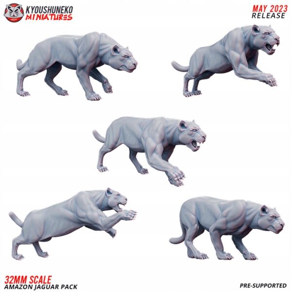 8b644eddb0975c2ff31aea6d217ca700.jpg Amazon Jaguar Beast Pack x5 Minifaktura