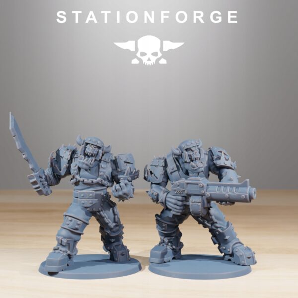 Orkaz Berserkers - Station Forge - Minifaktura