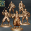 City Guards and a Captain of the Guard