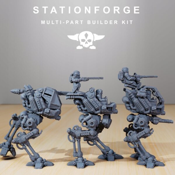 Scavenger Scout Walker - Station Forge - Druk 3D