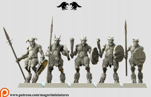 Goatling / Ungors - Magori Miniatures - Druk 3D