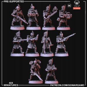 Polish Militarum Team #2 10szt - Minifaktura - GGW